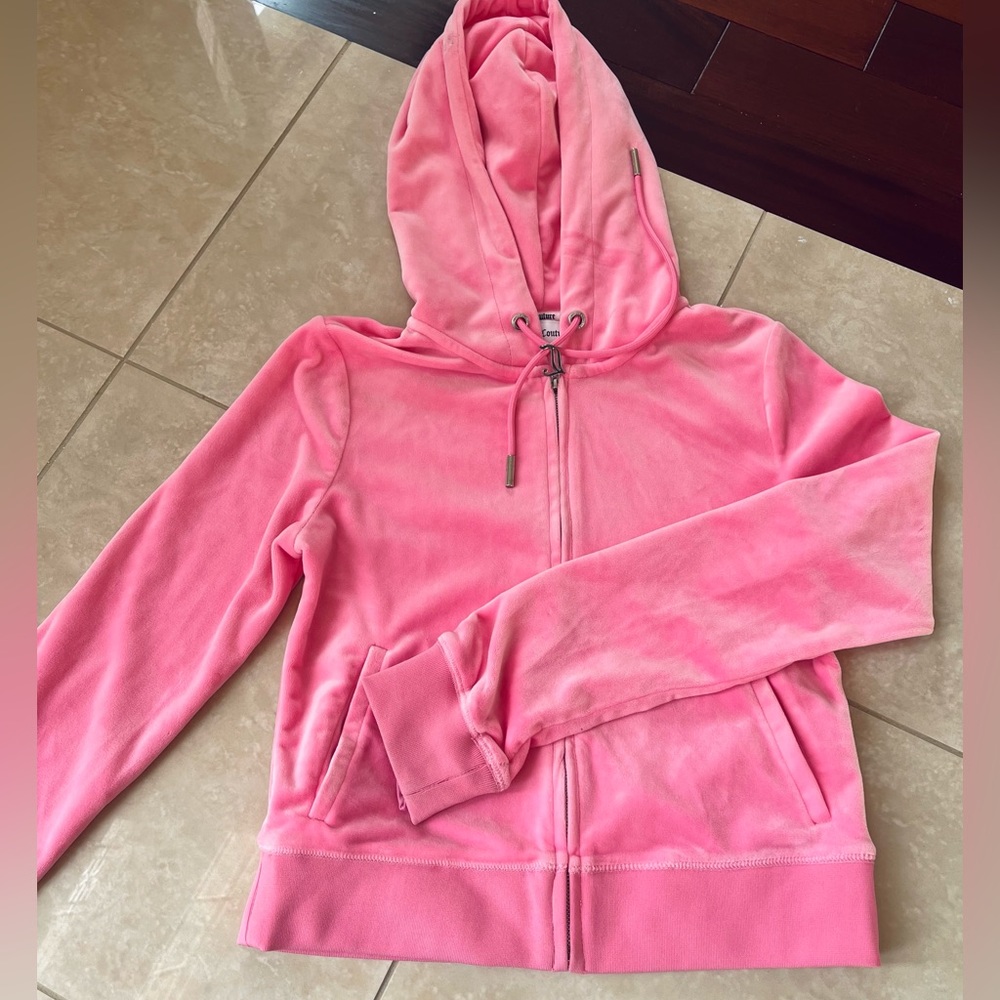 Juicy Couture OG Big Bling Velour Hoodie💗